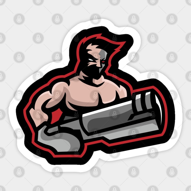 FRAGGYnz Logo Sticker by FRAGGYnz